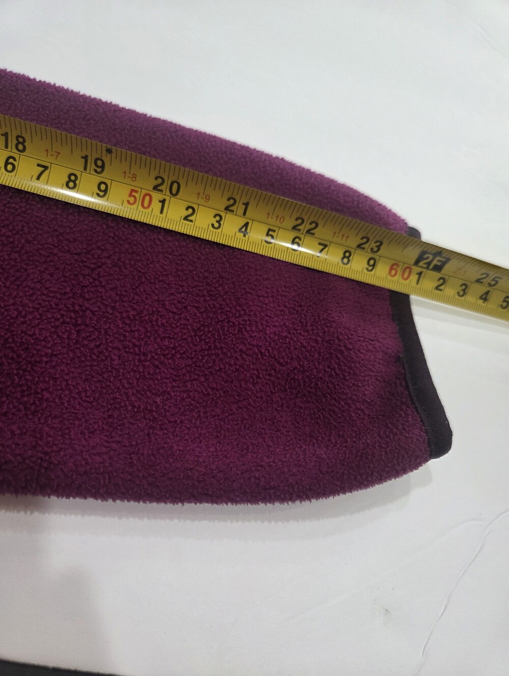 The North Face Magenta Fleece Jacket with Logo Patch Women's Sz.S - Picture 5 of 8